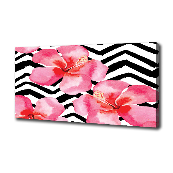 Foto canvas Hawaiiaanse bloemen