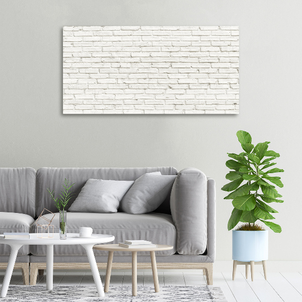 Schilderij op canvas Bakstenen muur
