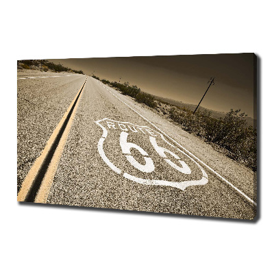 Schilderij op canvas Weg in Californië