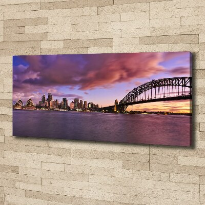 Canvas foto Sydney Bridge