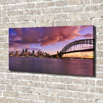 Canvas foto Sydney Bridge