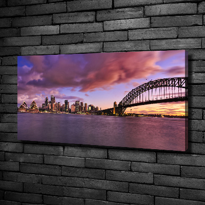 Canvas foto Sydney Bridge