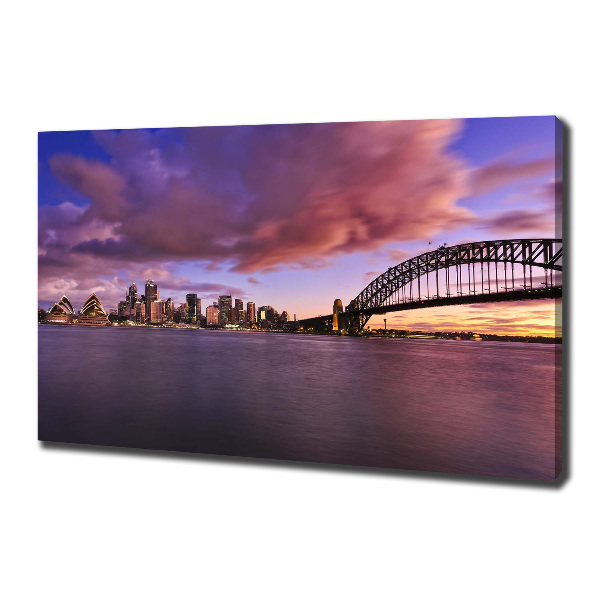Canvas foto Sydney Bridge