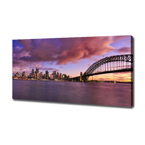 Canvas foto Sydney Bridge