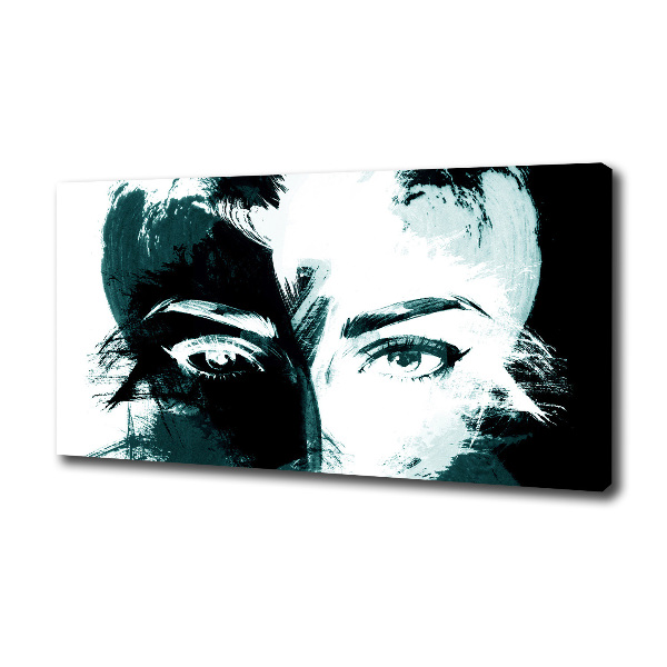 Canvas foto Abstracte vrouw