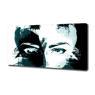 Canvas foto Abstracte vrouw