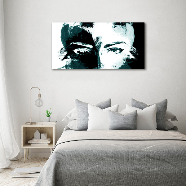 Canvas foto Abstracte vrouw