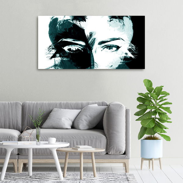 Canvas foto Abstracte vrouw