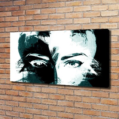 Canvas foto Abstracte vrouw