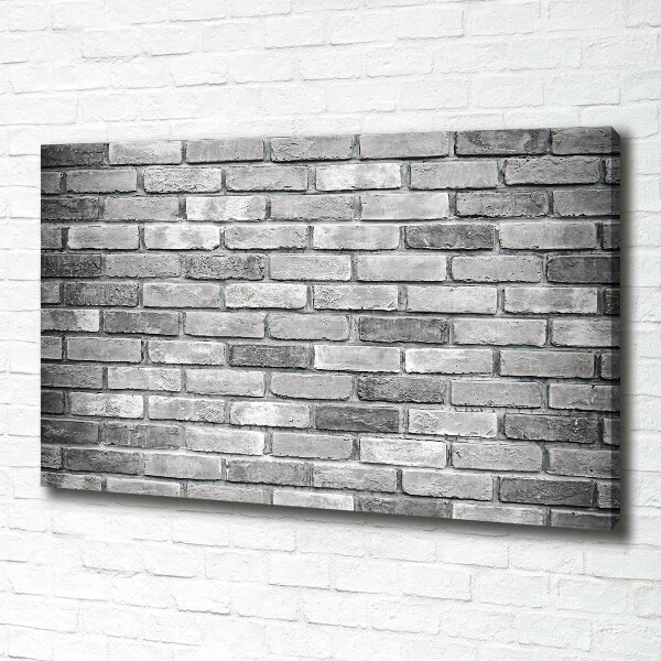 Foto canvas Bakstenen muur