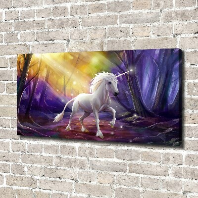 Canvas schilderij Eenhoorn