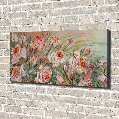 Foto canvas Rozen