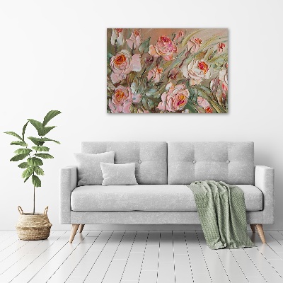 Foto canvas Rozen