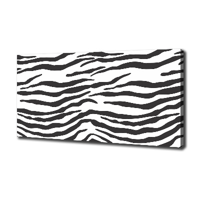 Foto op canvas Zebra-achtergrond
