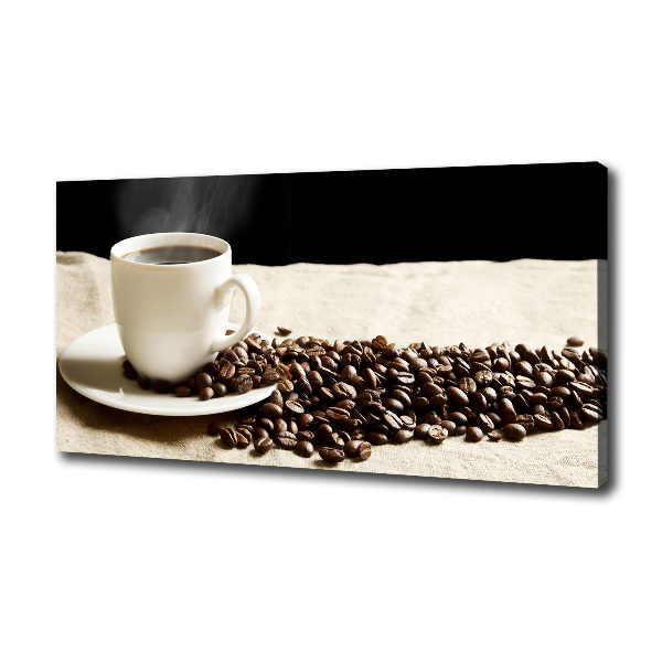 Canvas schilderij Aromatische koffie