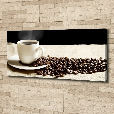 Canvas schilderij Aromatische koffie