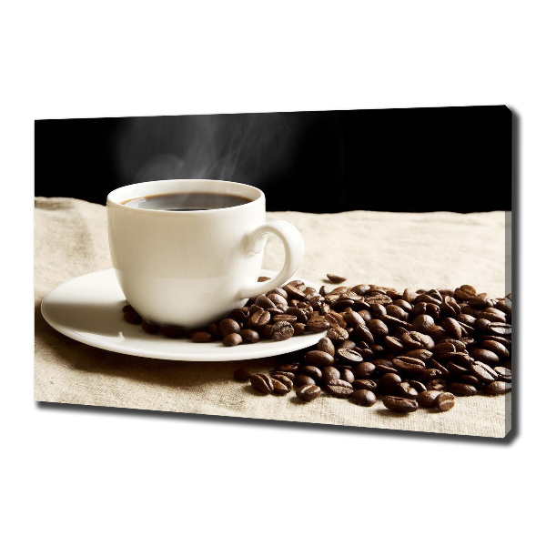 Canvas schilderij Aromatische koffie
