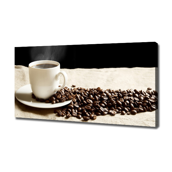 Canvas schilderij Aromatische koffie