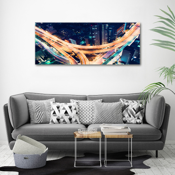 Foto canvas Snelweg van Tokio