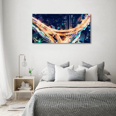 Foto canvas Snelweg van Tokio