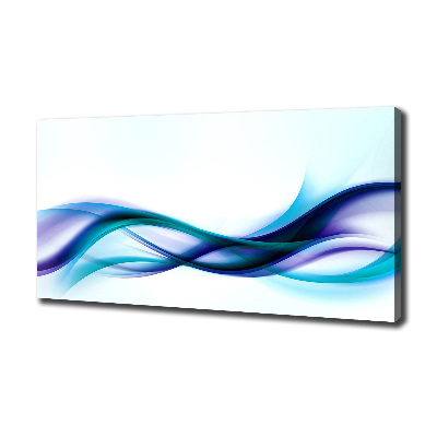 Foto op canvas Abstracte golven