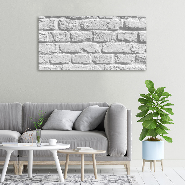 Foto canvas Bakstenen muur
