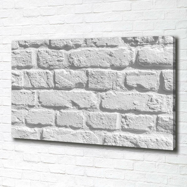Foto canvas Bakstenen muur