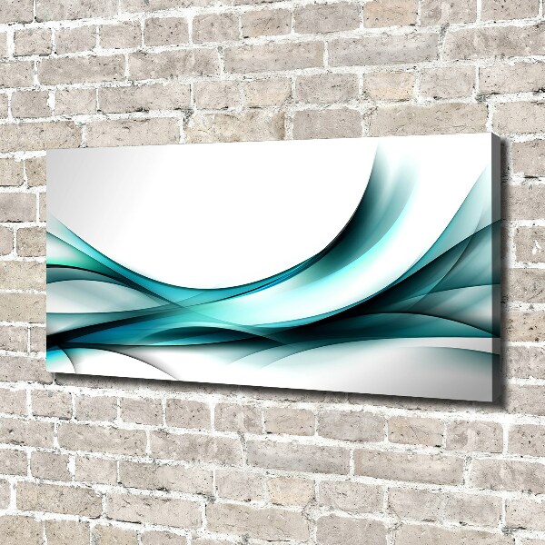Canvas foto Abstracte golven