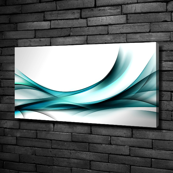 Canvas foto Abstracte golven