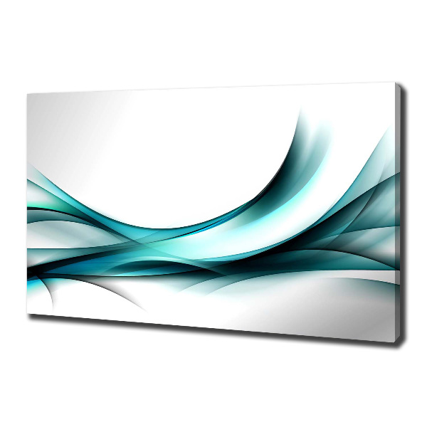 Canvas foto Abstracte golven