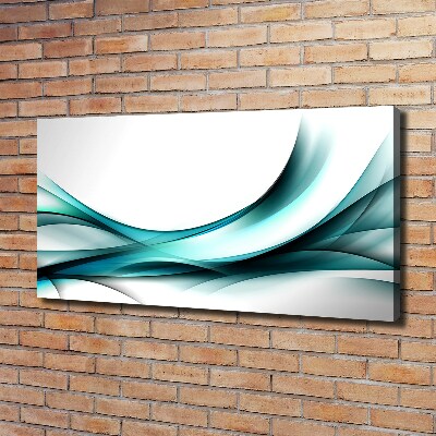 Canvas foto Abstracte golven