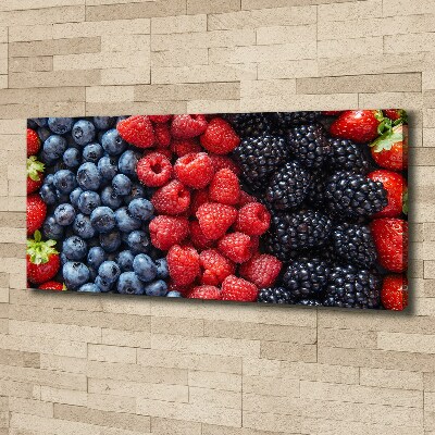 Canvas foto Bosvruchten