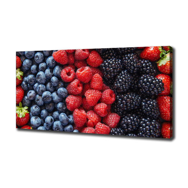 Canvas foto Bosvruchten