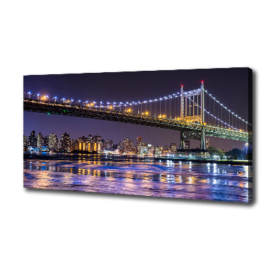 Foto canvas New York Bridge