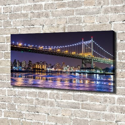 Foto canvas New York Bridge