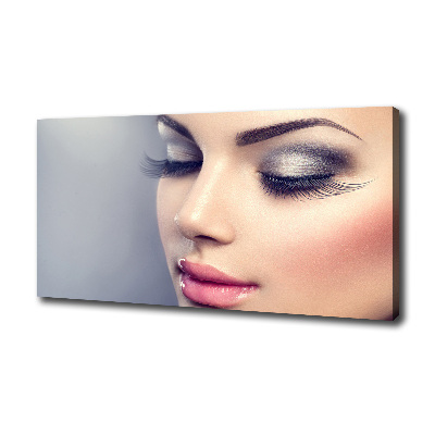 Foto op canvas Perfecte make-up