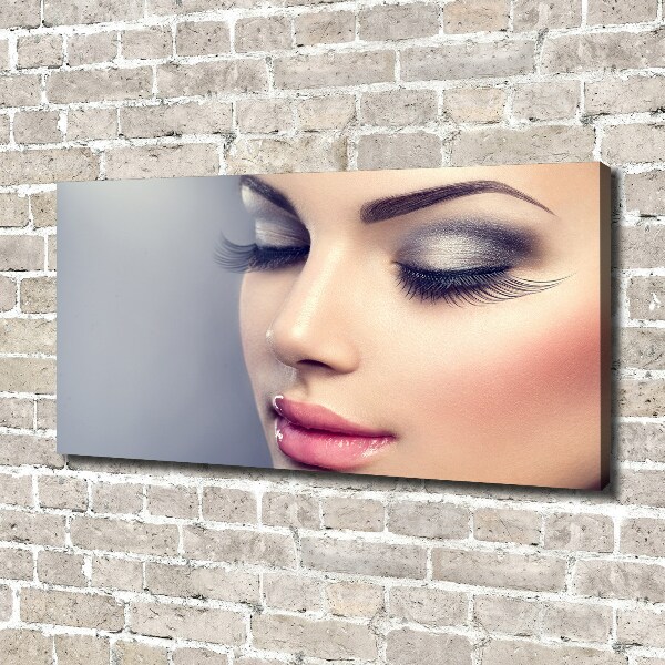 Foto op canvas Perfecte make-up