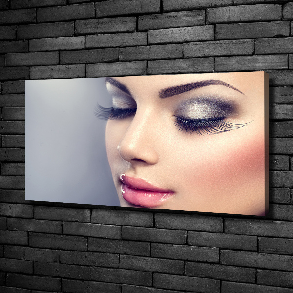 Foto op canvas Perfecte make-up