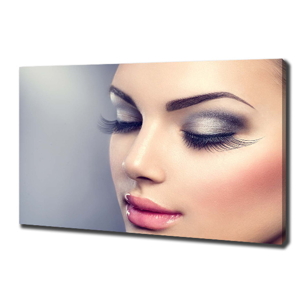 Foto op canvas Perfecte make-up