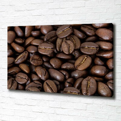 Canvas schilderij Koffiebonen