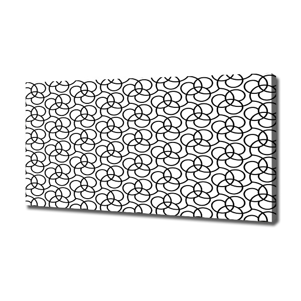 Foto op canvas Geometrische achtergrond