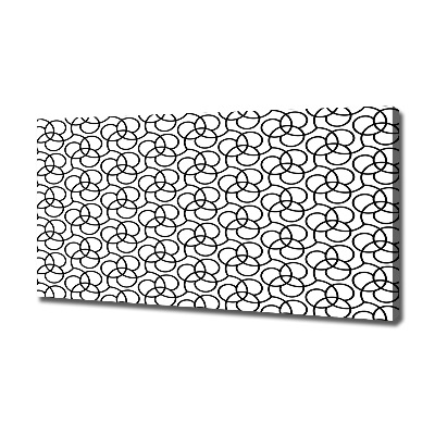 Foto op canvas Geometrische achtergrond