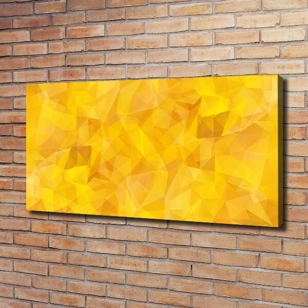 Foto op canvas Abstracte driehoeken