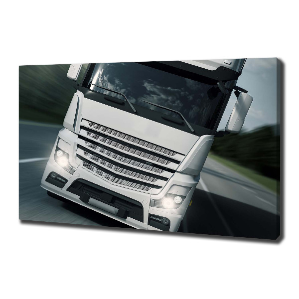 Canvas schilderij Vrachtwagen