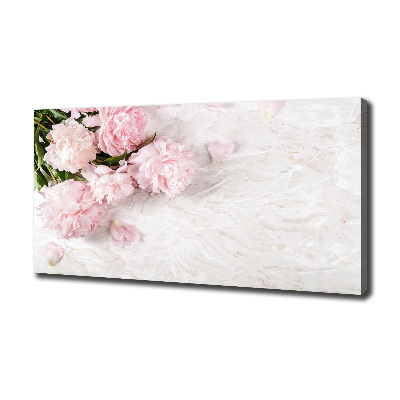 Foto canvas Pioenrozen