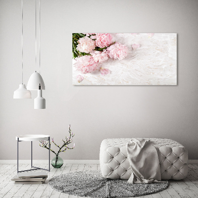 Foto canvas Pioenrozen