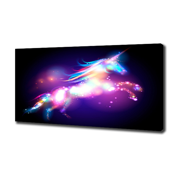 Schilderij op canvas Eenhoorn