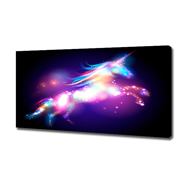 Schilderij op canvas Eenhoorn