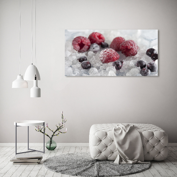 Foto op canvas Bevroren bosvruchten
