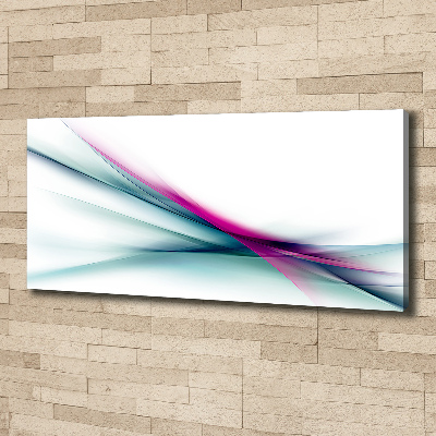 Foto op canvas Abstracte golven